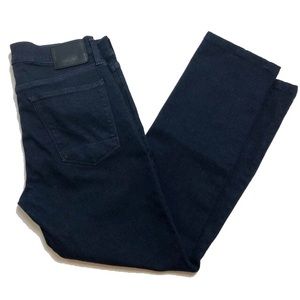 Hudson Blake Slim Straight Jeans, Dark Blue, 33